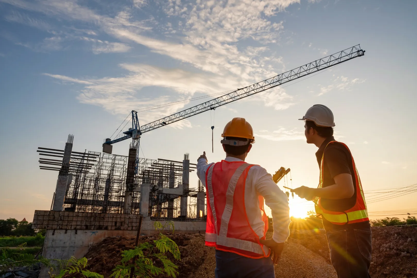 Engineering installation project on site